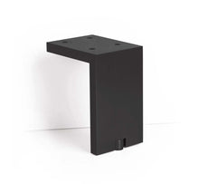 Imaginea se incarca, PICIOR MOBILIER REGLBIL FONDA NEGRU PERIAT H:100mm