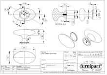 Imaginea se incarca, MANER FURNIPART OVAL SIMPLE MARO ANTIC