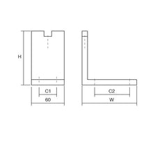 Imaginea se incarca, PICIOR MOBILIER REGLBIL FONDA ALAMA H:100mm