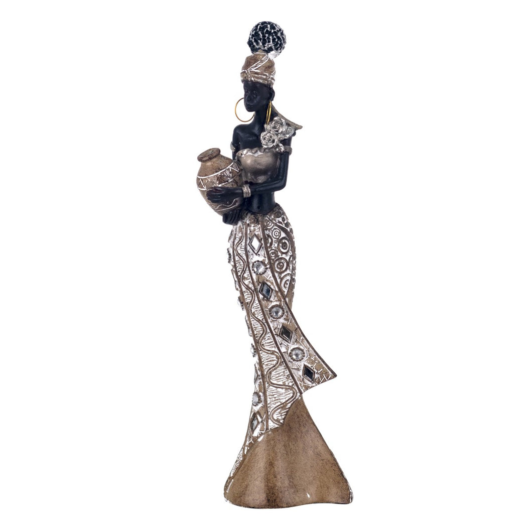 STATUETA FEMEIE AFRICANA