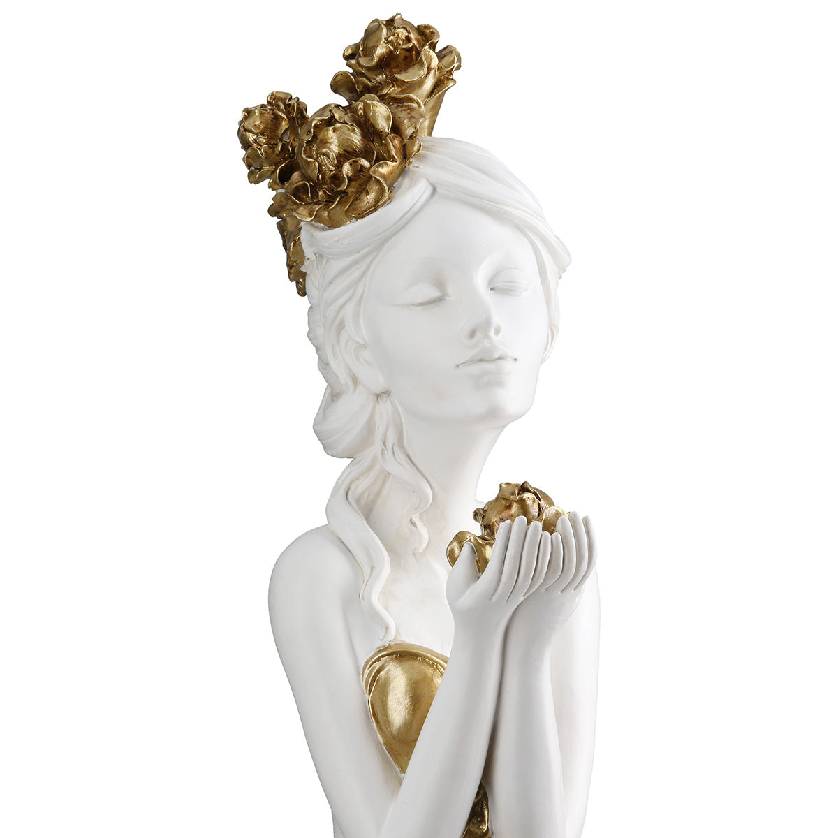 SCULPTURA FEMEIE ALBA