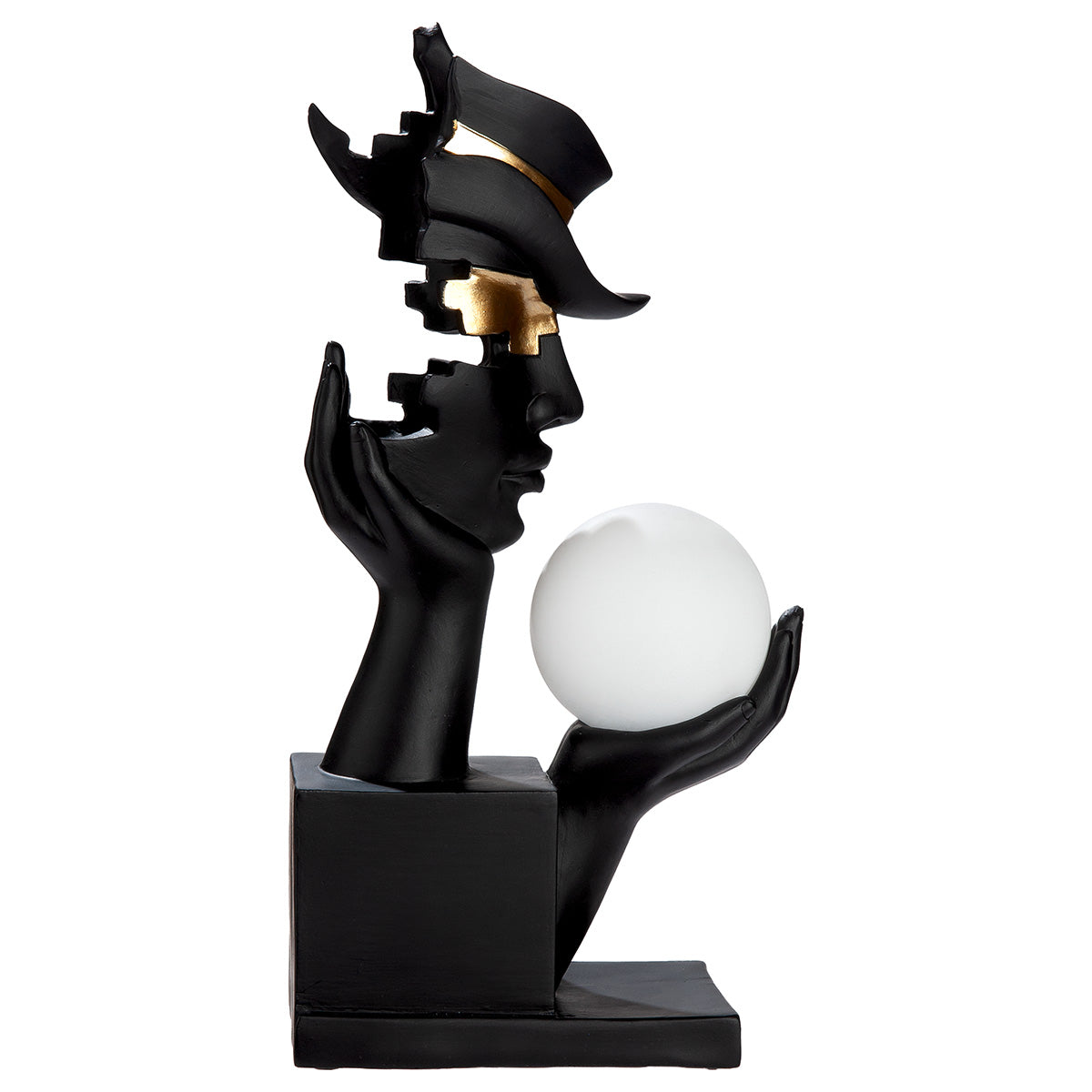 SCULPTURA BARBAT LAMPA
