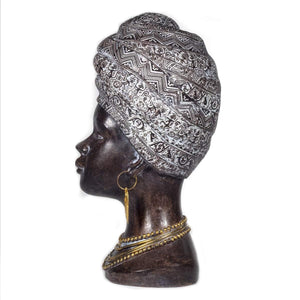 STATUETA BUST FEMEIE AFRICANA