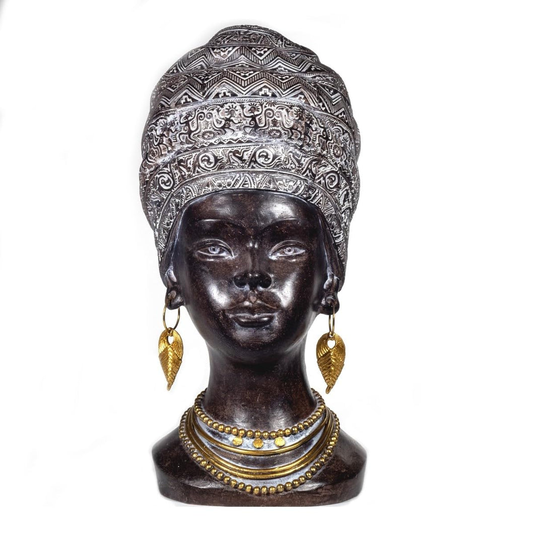 STATUETA BUST FEMEIE AFRICANA