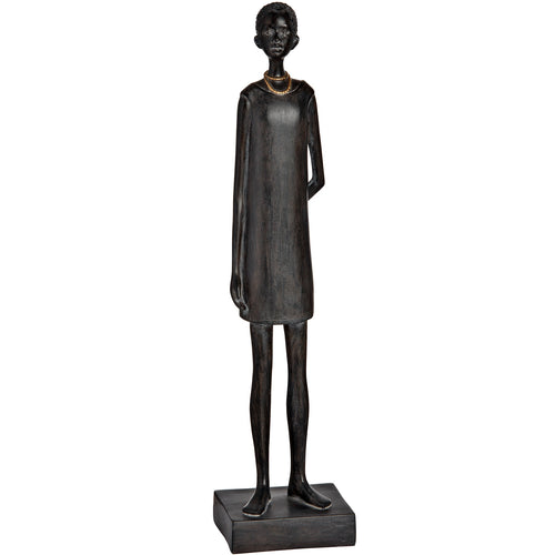 STATUETA AFRICAN GIRL - decoratiuni