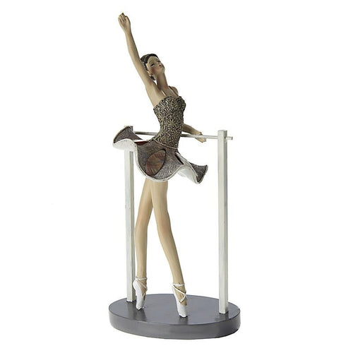 STATUETA BALERINA LA BARA - decoratiuni