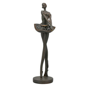 STATUETA BALERINA NEAGRA - decoratiuni